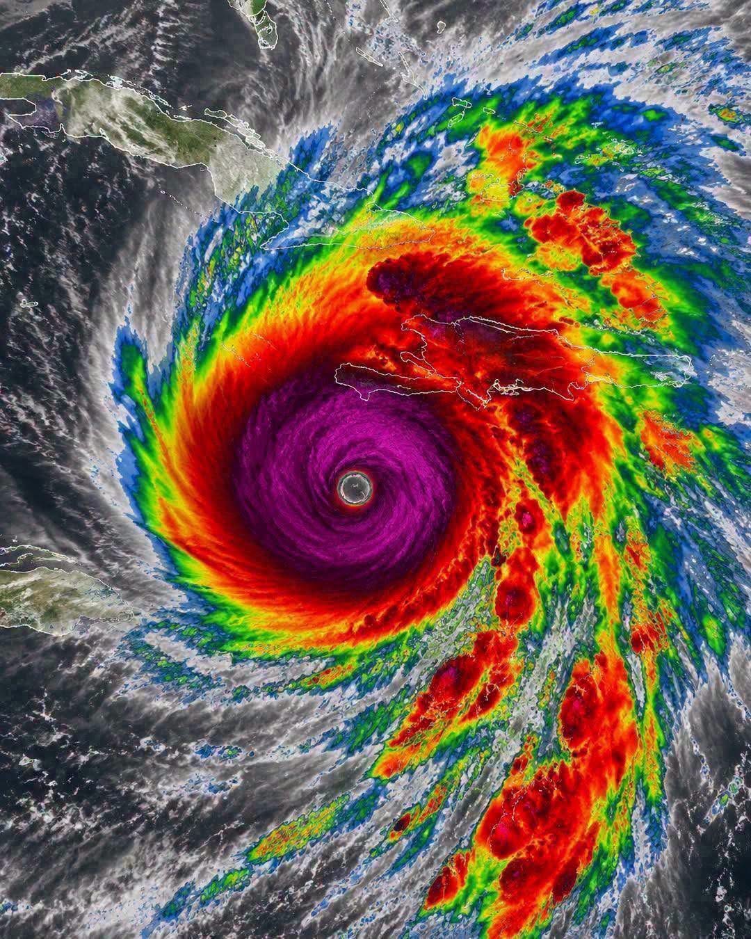 BREAKING NEWS Large Hurricane MELISSA CATEGORY 5 forming… See more