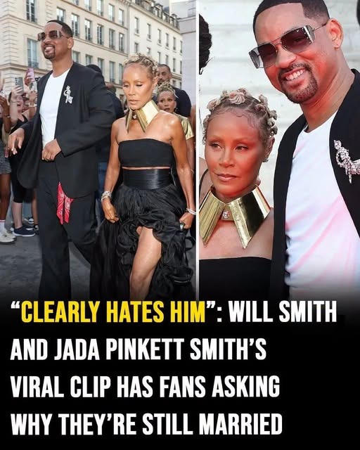 “Clearly Hat;es Him”: Will Smith and Jada Pinkett Smith’s viral clip has fans asking one burning question…