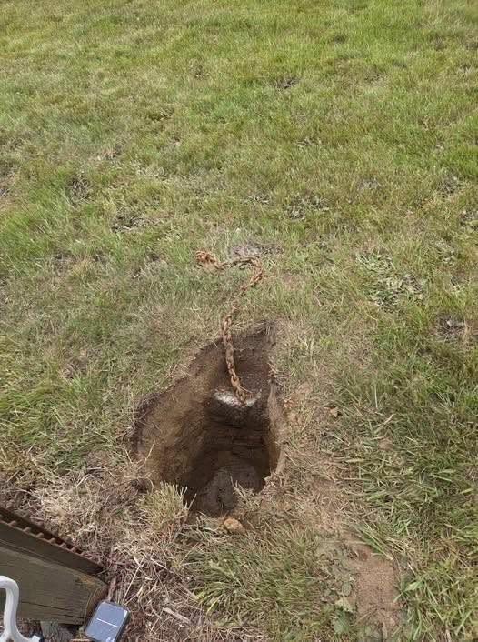 We Changed Our Mailbox And Found This Underground