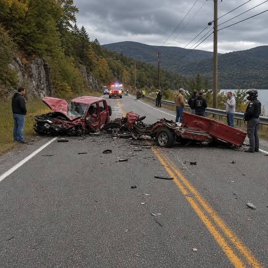 A severe crash occurred just minutes ago on the Sa… road ​⠀ﾠﾠㅤ