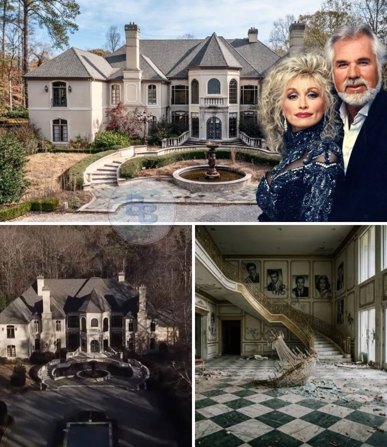 Inside Kenny Rogers Abandoned $15,000,000 Mega Mansion – What’s Left Behind
