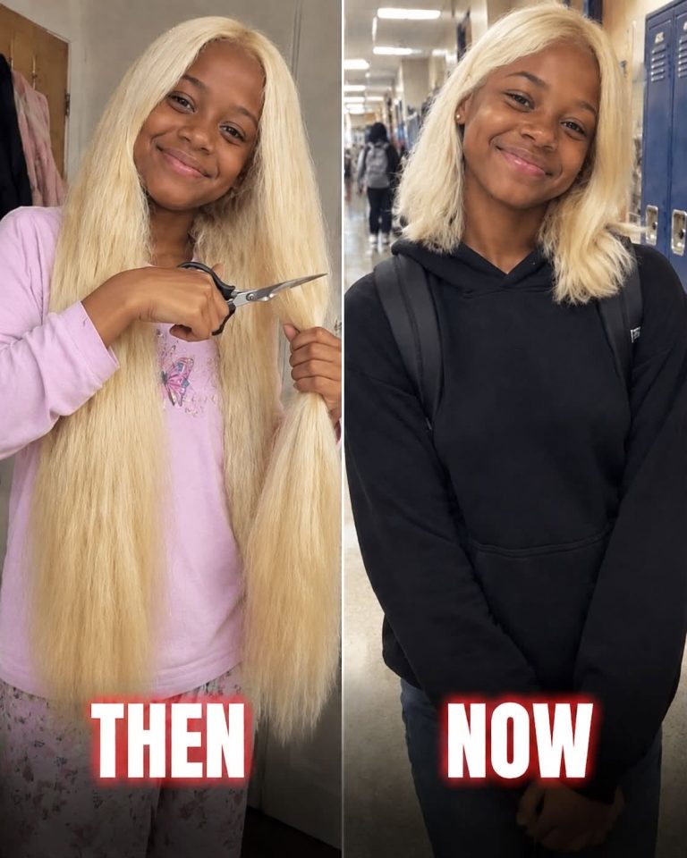 My 12-year-old daughter cut off her hair to make a wig for her terminally ill classmate